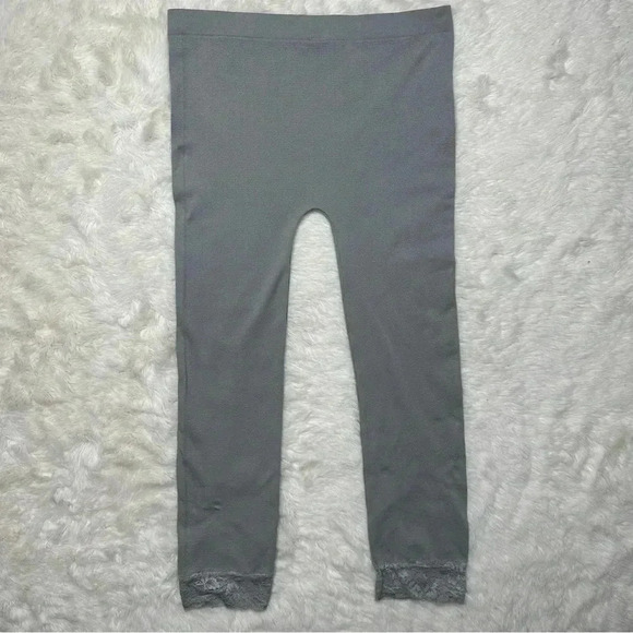 Hertex Lingerie Leggings / Tights Lace  Grey Size Medium - Picture 11 of 16